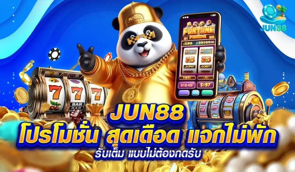 JUN88 โปรโมชั่น สุดเดือด แจกไม่พัก รับเต็ม แบบไม่ต้องกดรับ